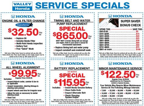 jefferson city honda service coupons.